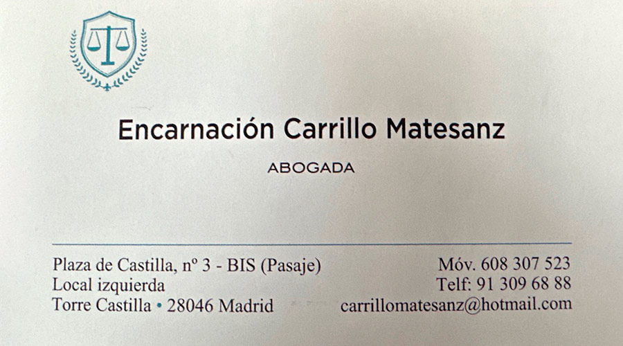 Encarnación Carrillo Matesanz